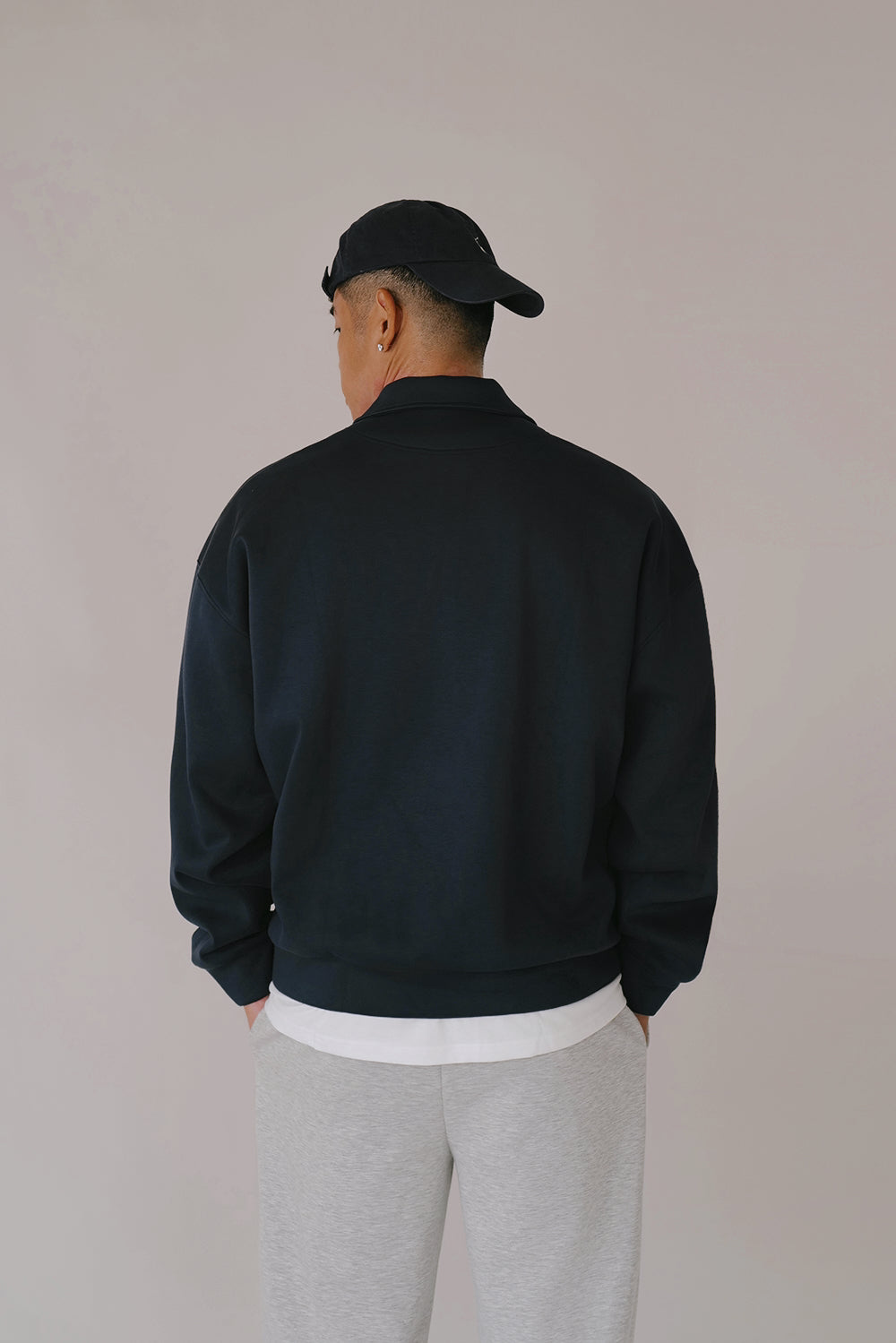 太空寶寶開釦衛衣<br>Airy Heater Button-Up Sweatshirt