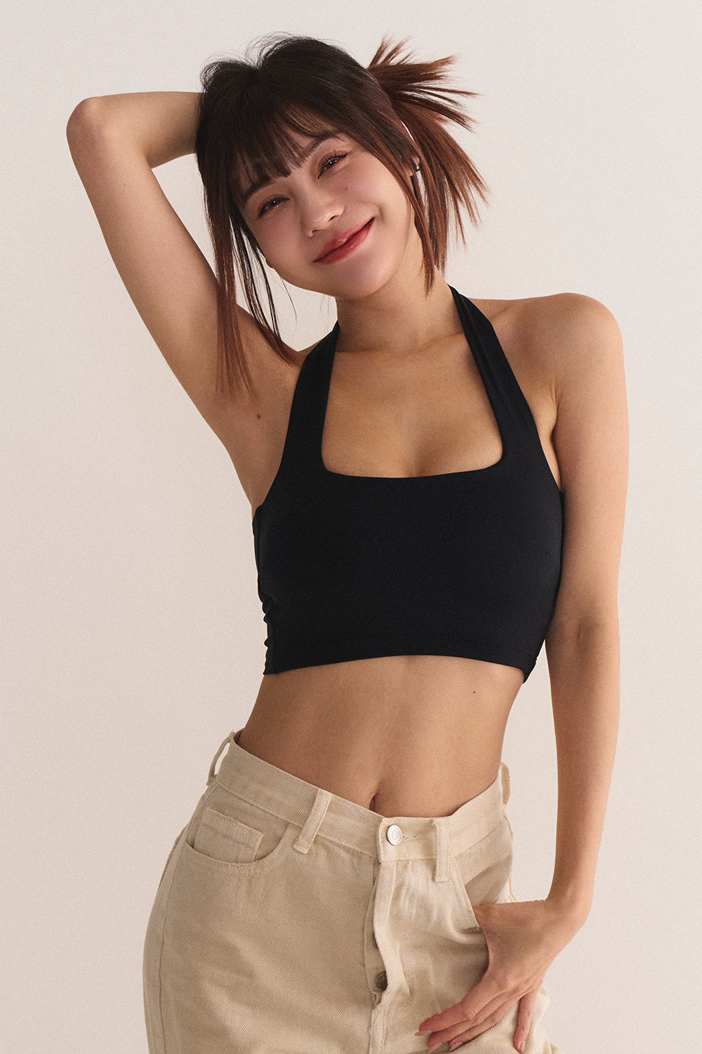 一週七天繞頸BraTop<br>7 Days a Week Halter Strap BRA TOP