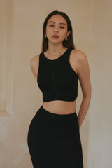 一見鍾情羅紋 BraTop<br>ELEGANT RIB KNIT BRA TOP