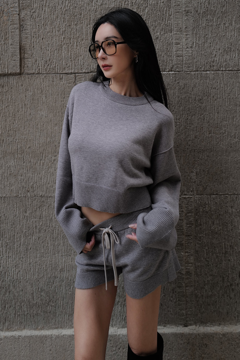 溫絨針織長袖上衣<br>Gentle Touch Knit Long Sleeve Top