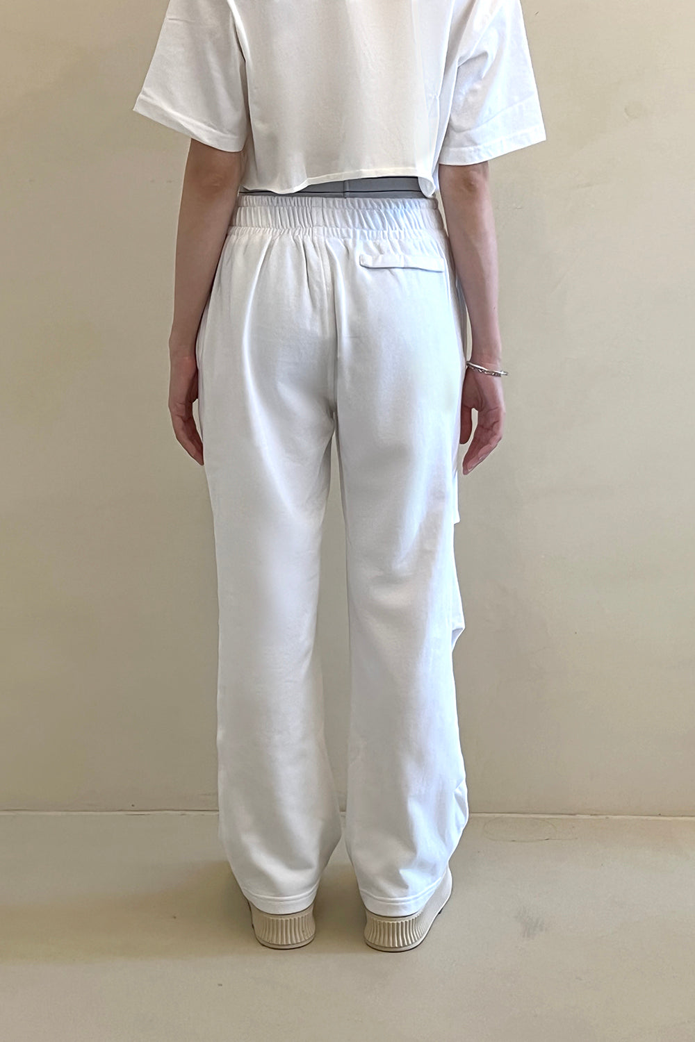 假兩件設計棉褲（夏日限定）<br>SUMMER AIRY COTTON SWEATPANTS