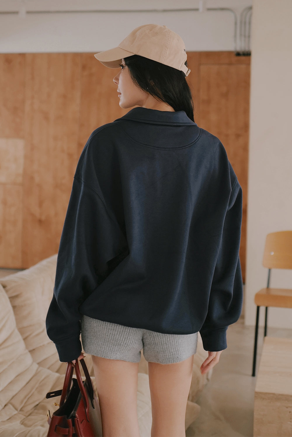 太空寶寶開釦衛衣<br>Airy Heater Button-Up Sweatshirt