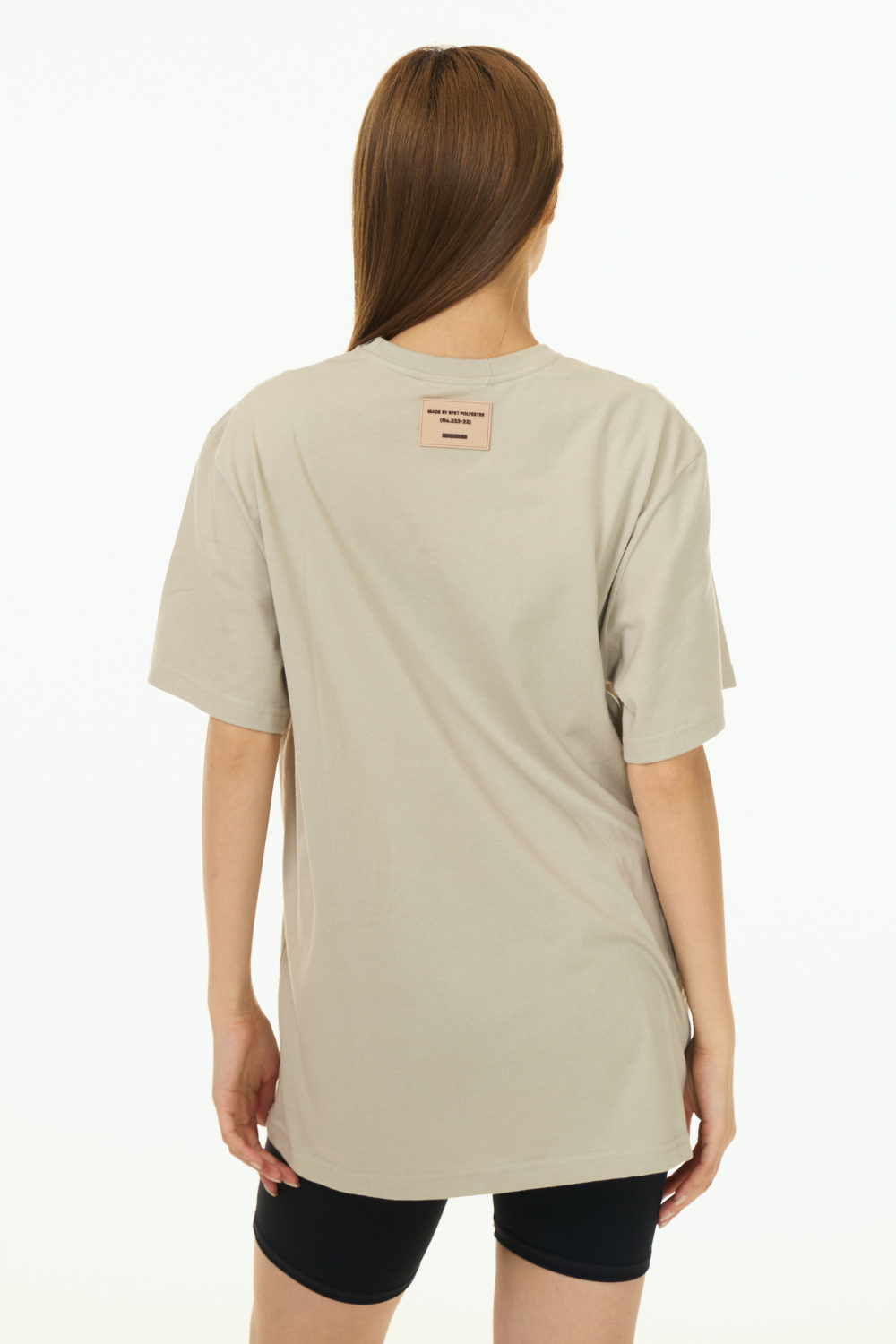 環保材質長版 T-shirt <br>RECYCLED PET T-SHIRT