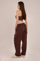 假兩件設計棉褲（夏日限定）<br>SUMMER AIRY COTTON SWEATPANTS