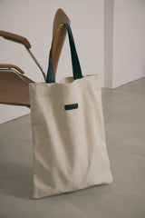 【贈品】mumm皮革撞色帆布包<br>mumm Color-Block Brand Shopping Bag
