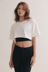 環保材質短版 T-Shirt<br>RECYCLED PET CROP TOP