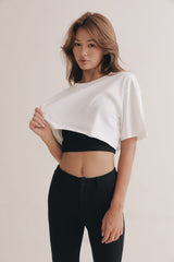 環保材質短版 T-Shirt<br>RECYCLED PET CROP TOP