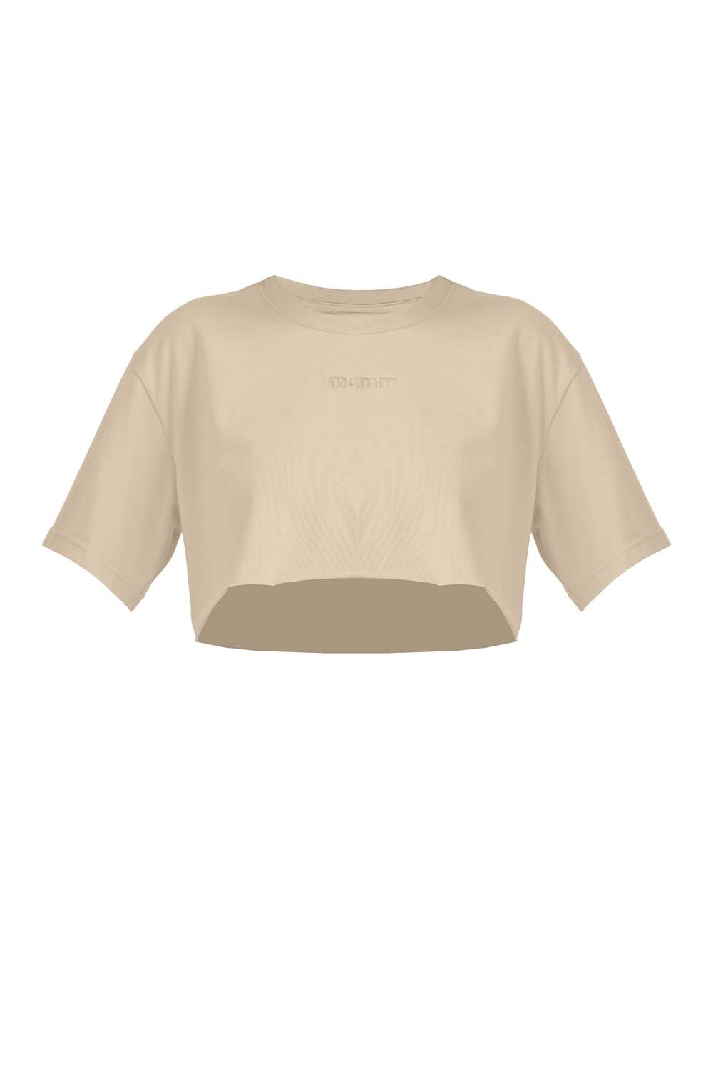 環保材質短版 T-shirt <br>RECYCLED PET CROP TOP