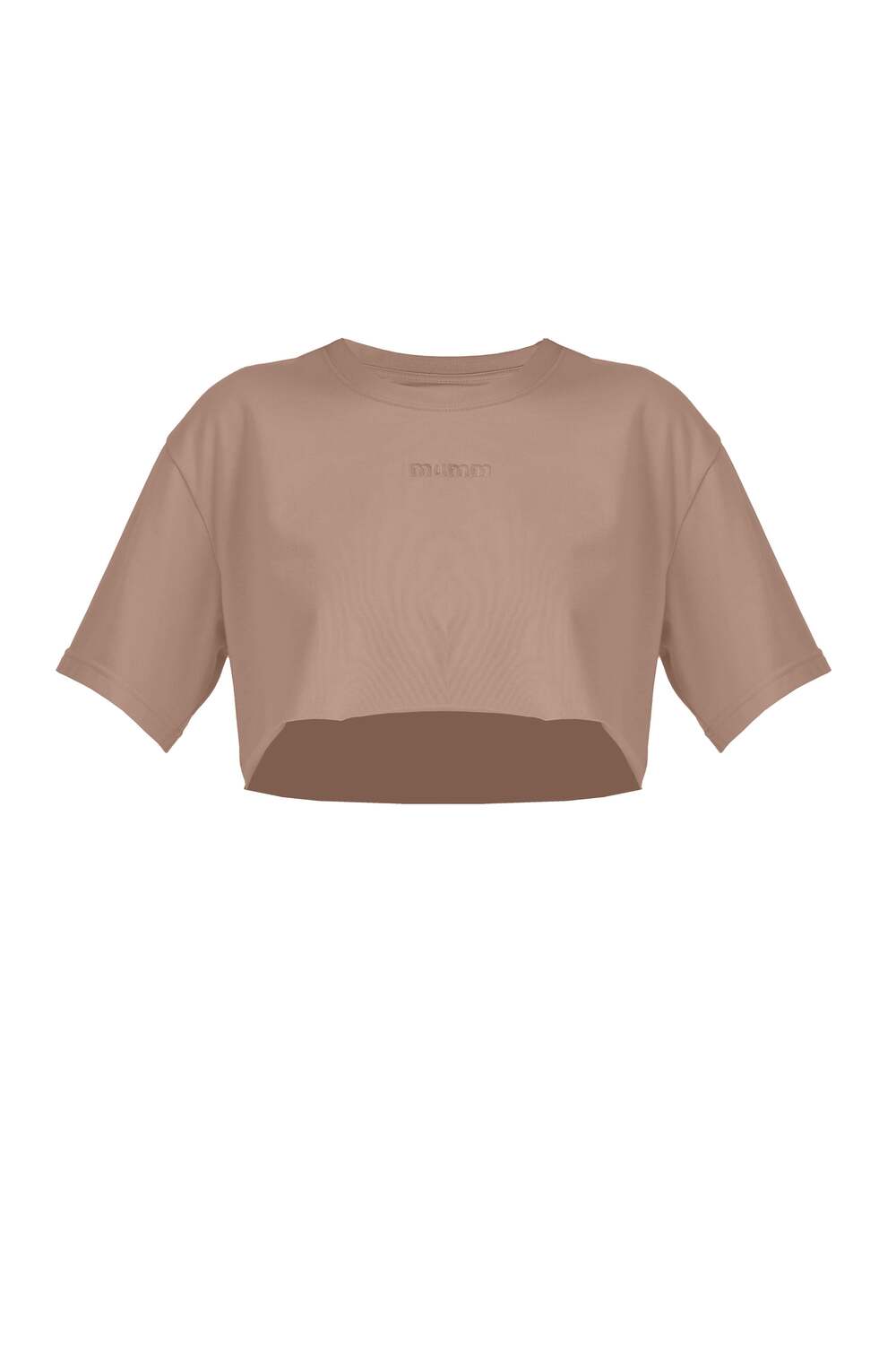 環保材質短版 T-shirt <br>RECYCLED PET CROP TOP