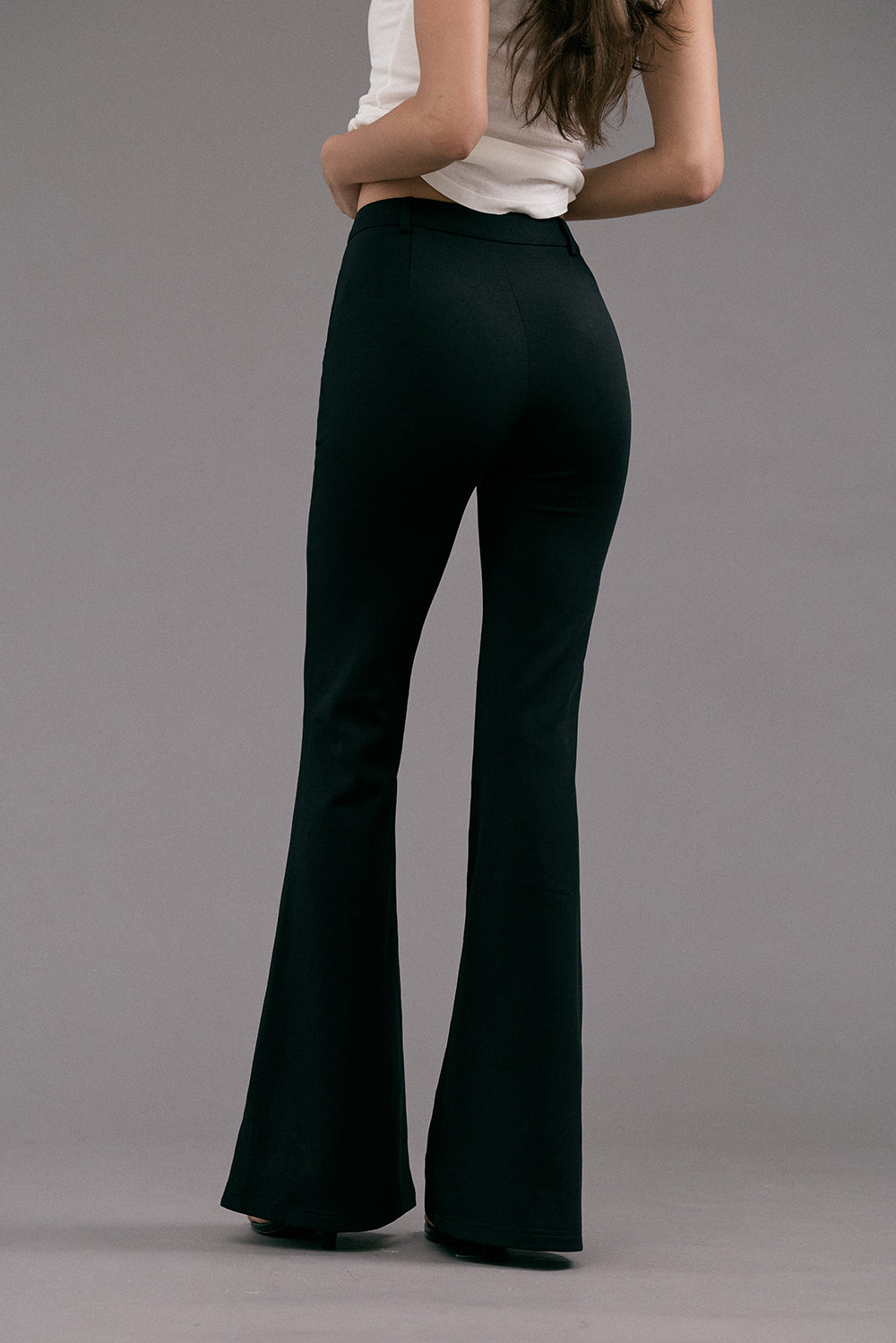激瘦長腿喇叭褲<br>Elongated Slim Waist Pants