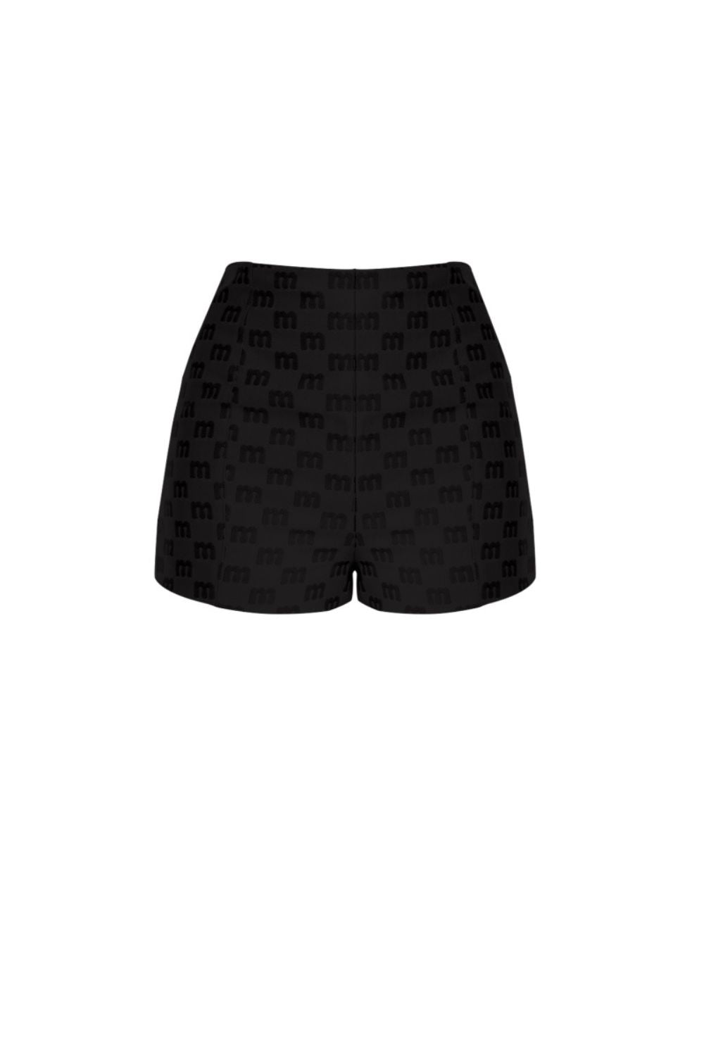 mumm 印花短褲<br>MONOGRAM JACQUARD SHORTS