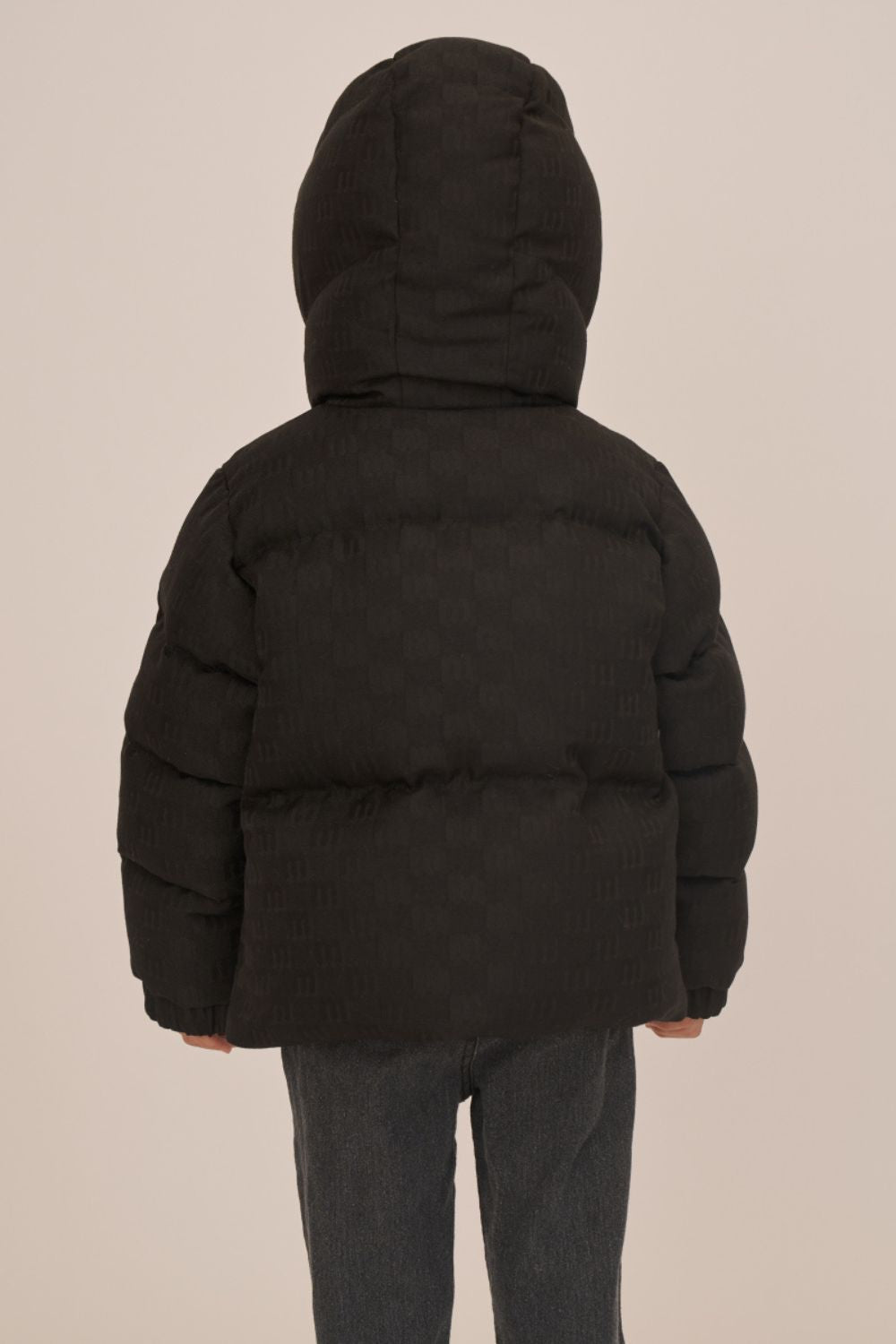 mumm 印花澎澎兒童外套<br>MONOGRAM JACQUARD KID'S PUFFER COAT