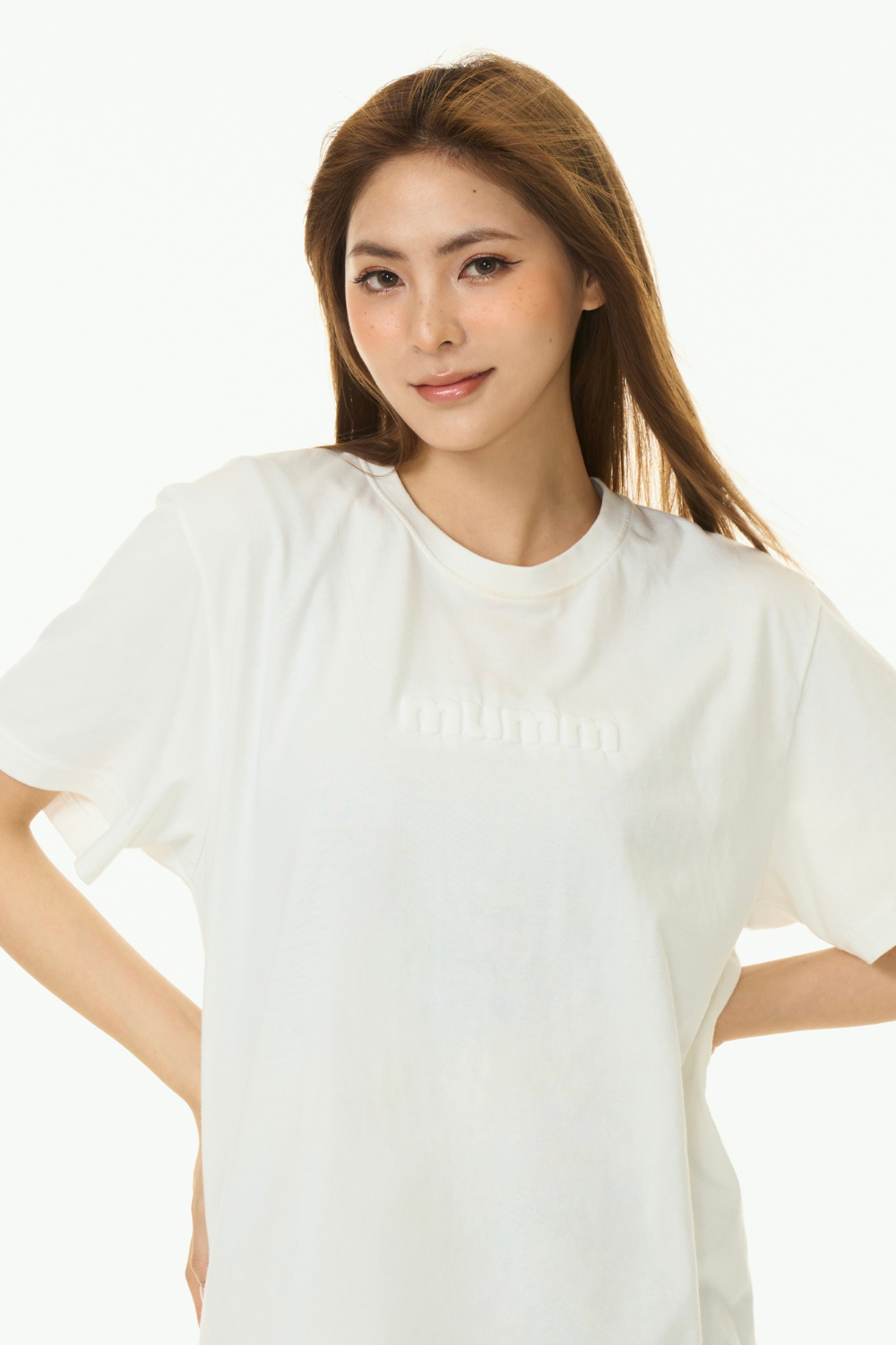環保材質長版 T-shirt <br>RECYCLED PET T-SHIRT
