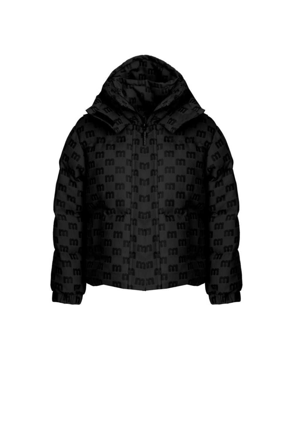 mumm 印花澎澎兒童外套<br>MONOGRAM JACQUARD KID'S PUFFER COAT