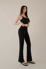 【預購】完美女神曲線前開衩長腿褲<br>Perfect Legs Sculpting Front-Slit Trousers