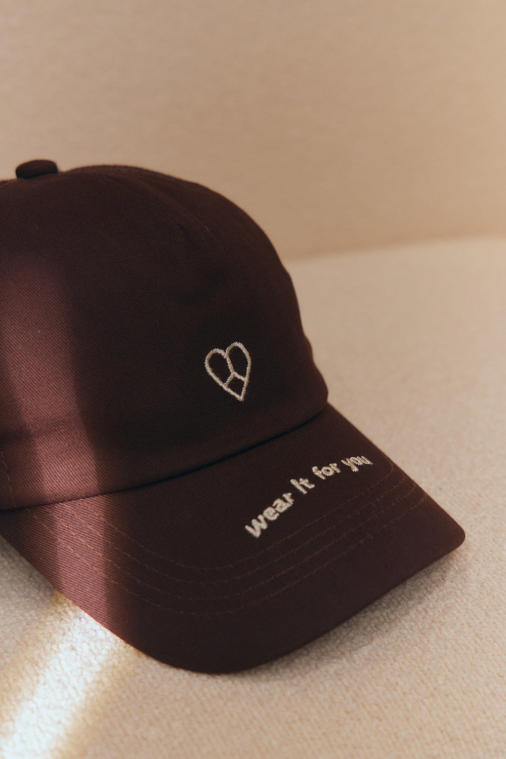 【贈品】刺繡標語棒球帽 <br> WEAR IT FOR YOU CAP