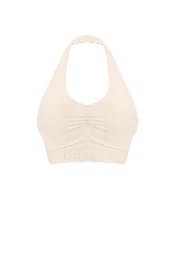 FLUFFY MUMM HALTER BRA TOP